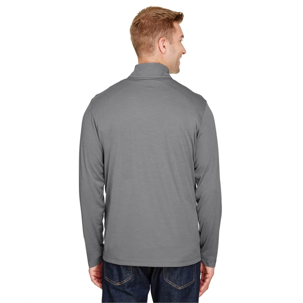 Team 365 Men's Zone Sonic Heather Performance Quarter-Zip - Team 365 Men's Zone Sonic Heather Performance Quarter-Zip - Image 35 of 63