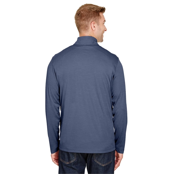 Team 365 Men's Zone Sonic Heather Performance Quarter-Zip - Team 365 Men's Zone Sonic Heather Performance Quarter-Zip - Image 41 of 63