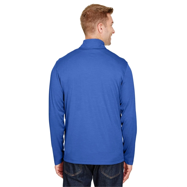 Team 365 Men's Zone Sonic Heather Performance Quarter-Zip - Team 365 Men's Zone Sonic Heather Performance Quarter-Zip - Image 50 of 63