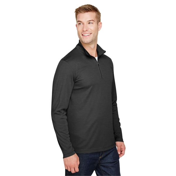 Team 365 Men's Zone Sonic Heather Performance Quarter-Zip - Team 365 Men's Zone Sonic Heather Performance Quarter-Zip - Image 55 of 63