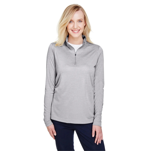 Team 365 Ladies' Zone Sonic Heather Performance Quarter-Zip - Team 365 Ladies' Zone Sonic Heather Performance Quarter-Zip - Image 28 of 62