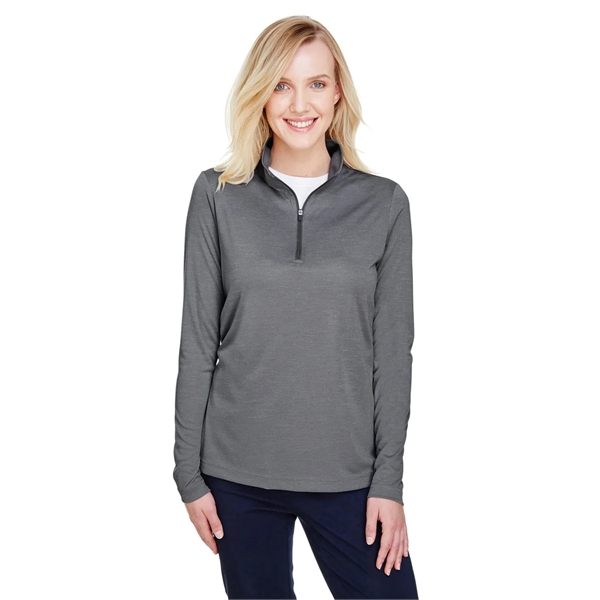 Team 365 Ladies' Zone Sonic Heather Performance Quarter-Zip - Team 365 Ladies' Zone Sonic Heather Performance Quarter-Zip - Image 34 of 62