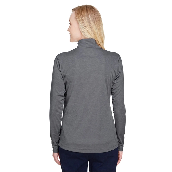 Team 365 Ladies' Zone Sonic Heather Performance Quarter-Zip - Team 365 Ladies' Zone Sonic Heather Performance Quarter-Zip - Image 35 of 62