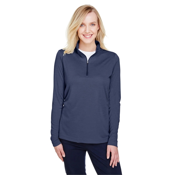 Team 365 Ladies' Zone Sonic Heather Performance Quarter-Zip - Team 365 Ladies' Zone Sonic Heather Performance Quarter-Zip - Image 39 of 62