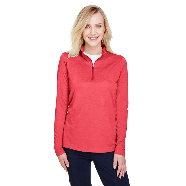 Team 365 Ladies' Zone Sonic Heather Performance Quarter-Zip - Team 365 Ladies' Zone Sonic Heather Performance Quarter-Zip - Image 43 of 62