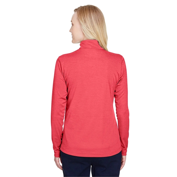 Team 365 Ladies' Zone Sonic Heather Performance Quarter-Zip - Team 365 Ladies' Zone Sonic Heather Performance Quarter-Zip - Image 45 of 62