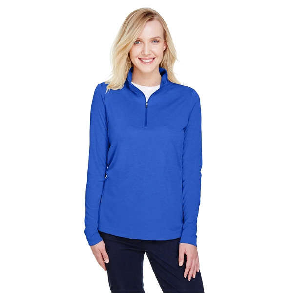 Team 365 Ladies' Zone Sonic Heather Performance Quarter-Zip - Team 365 Ladies' Zone Sonic Heather Performance Quarter-Zip - Image 48 of 62