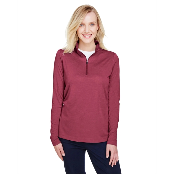 Team 365 Ladies' Zone Sonic Heather Performance Quarter-Zip - Team 365 Ladies' Zone Sonic Heather Performance Quarter-Zip - Image 58 of 62