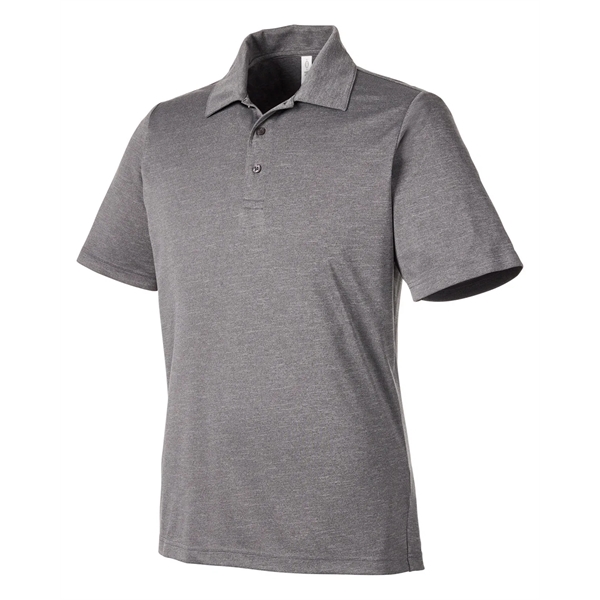 Team 365 Men's Zone Sonic Heather Performance Polo - Team 365 Men's Zone Sonic Heather Performance Polo - Image 24 of 39