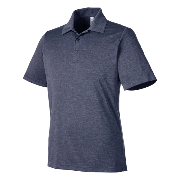 Team 365 Men's Zone Sonic Heather Performance Polo - Team 365 Men's Zone Sonic Heather Performance Polo - Image 29 of 39