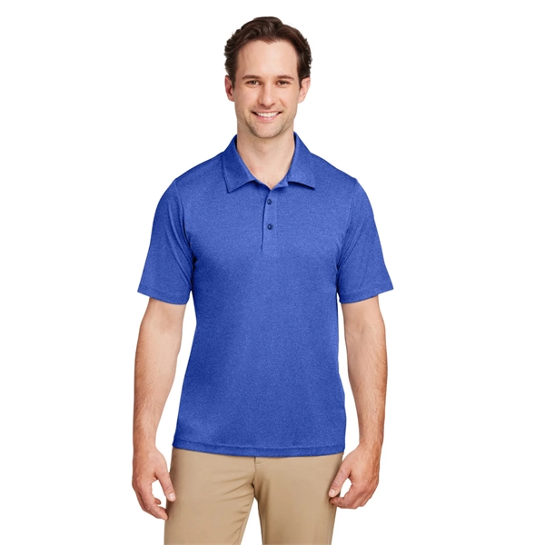 Team 365 Men's Zone Sonic Heather Performance Polo - Team 365 Men's Zone Sonic Heather Performance Polo - Image 9 of 39