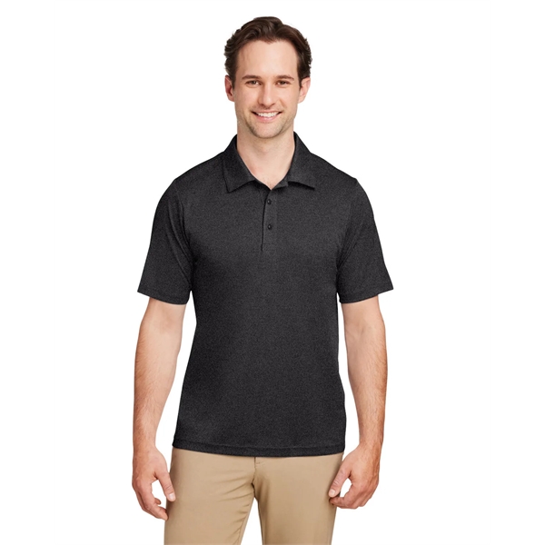 Team 365 Men's Zone Sonic Heather Performance Polo - Team 365 Men's Zone Sonic Heather Performance Polo - Image 12 of 39