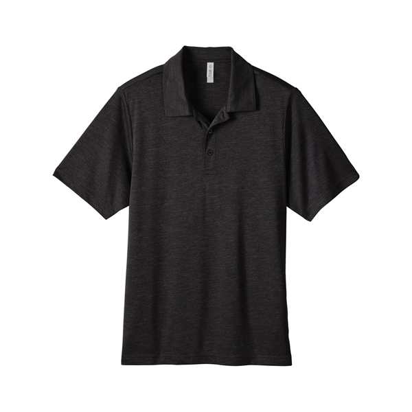 Team 365 Men's Zone Sonic Heather Performance Polo - Team 365 Men's Zone Sonic Heather Performance Polo - Image 37 of 39