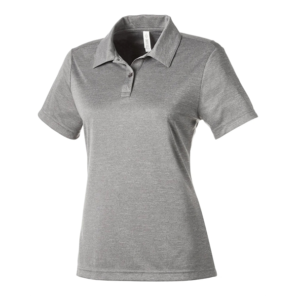 Team 365 Ladies' Zone Sonic Heather Performance Polo - Team 365 Ladies' Zone Sonic Heather Performance Polo - Image 19 of 39