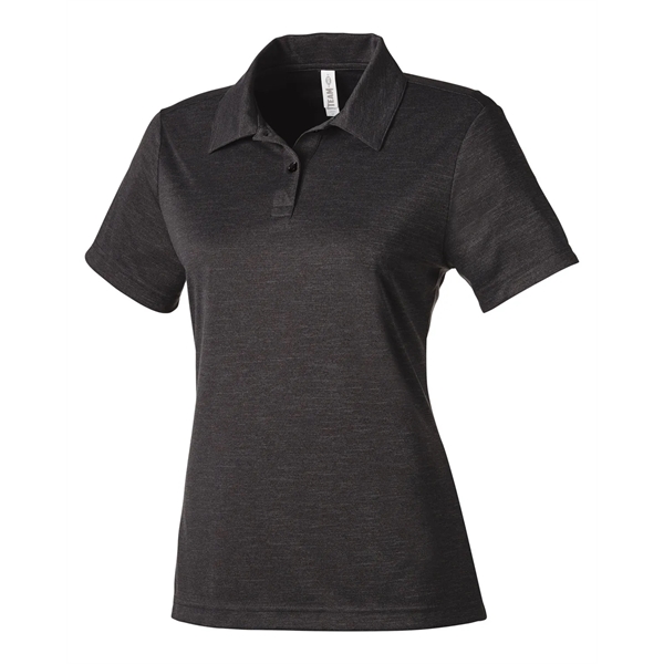 Team 365 Ladies' Zone Sonic Heather Performance Polo - Team 365 Ladies' Zone Sonic Heather Performance Polo - Image 39 of 39