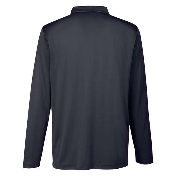 Team 365 Men's Zone Performance Long Sleeve Polo - Team 365 Men's Zone Performance Long Sleeve Polo - Image 21 of 46