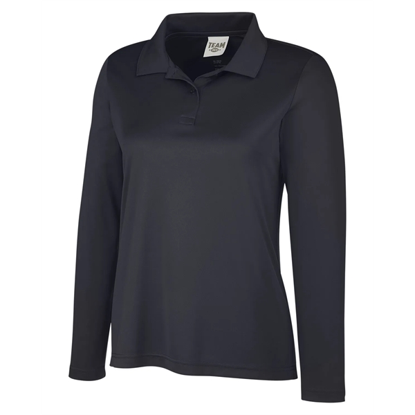 Team 365 Ladies' Zone Performance Long Sleeve Polo