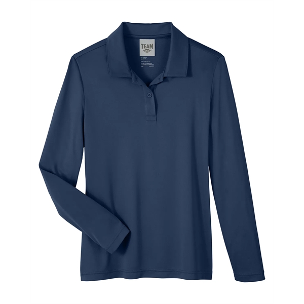Team 365 Ladies' Zone Performance Long Sleeve Polo