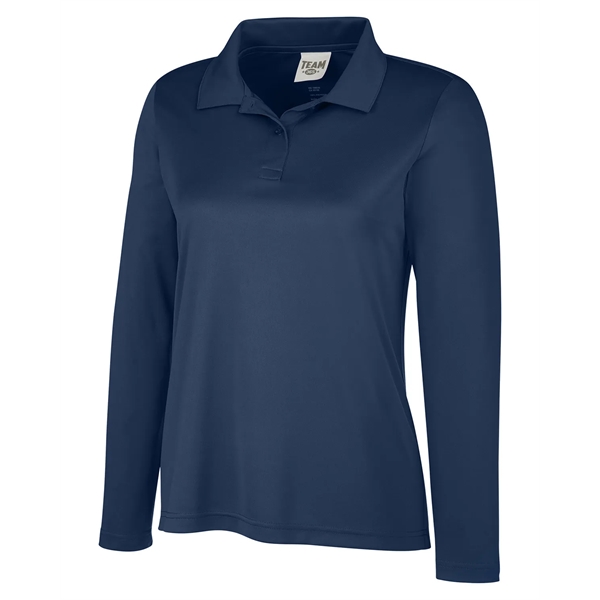 Team 365 Ladies' Zone Performance Long Sleeve Polo