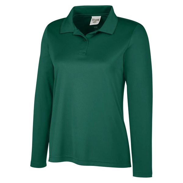 Team 365 Ladies' Zone Performance Long Sleeve Polo