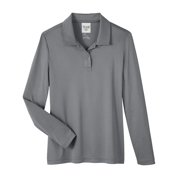 Team 365 Ladies' Zone Performance Long Sleeve Polo