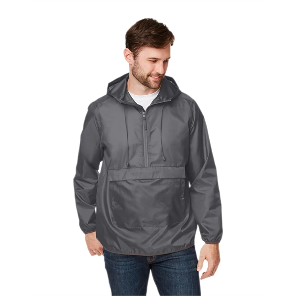 Team 365 Adult Zone Protect Packable Anorak Jacket - Team 365 Adult Zone Protect Packable Anorak Jacket - Image 2 of 39