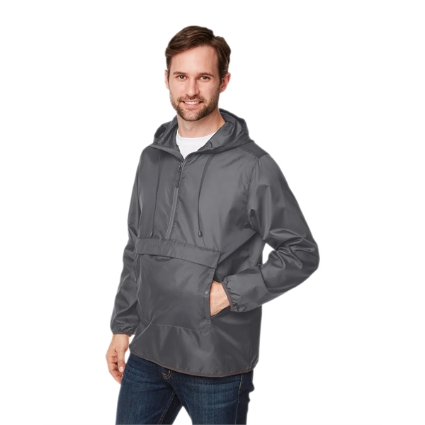 Team 365 Adult Zone Protect Packable Anorak Jacket - Team 365 Adult Zone Protect Packable Anorak Jacket - Image 25 of 39