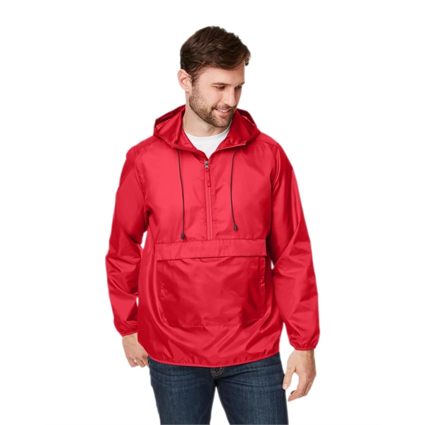 Team 365 Adult Zone Protect Packable Anorak Jacket - Team 365 Adult Zone Protect Packable Anorak Jacket - Image 3 of 39