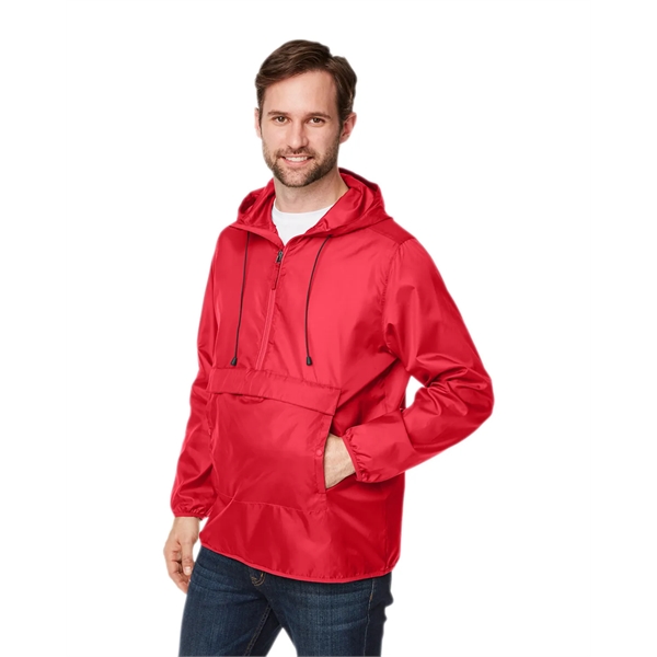 Team 365 Adult Zone Protect Packable Anorak Jacket - Team 365 Adult Zone Protect Packable Anorak Jacket - Image 30 of 39