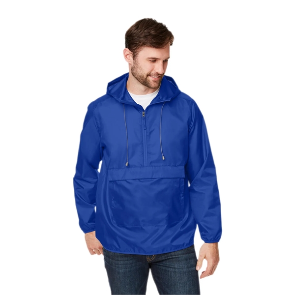 Team 365 Adult Zone Protect Packable Anorak Jacket - Team 365 Adult Zone Protect Packable Anorak Jacket - Image 4 of 39