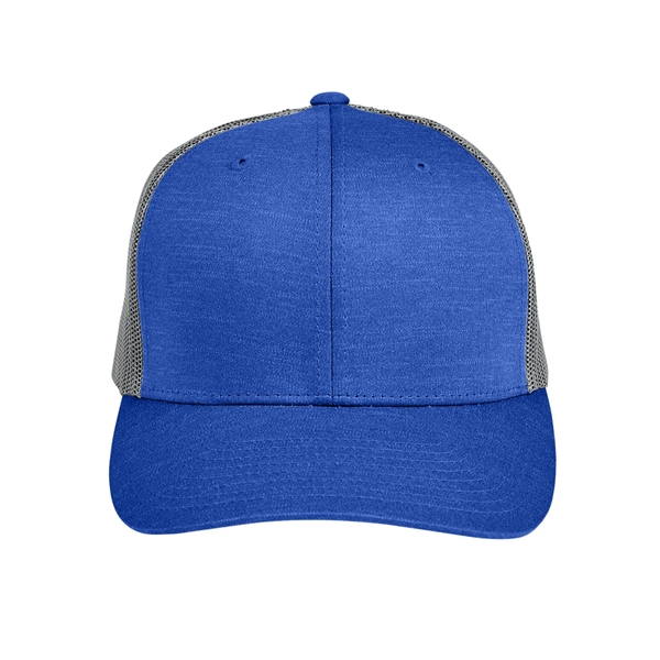 Team 365 by Yupoong® Adult Zone Sonic Heather Trucker Cap - Team 365 by Yupoong® Adult Zone Sonic Heather Trucker Cap - Image 38 of 47