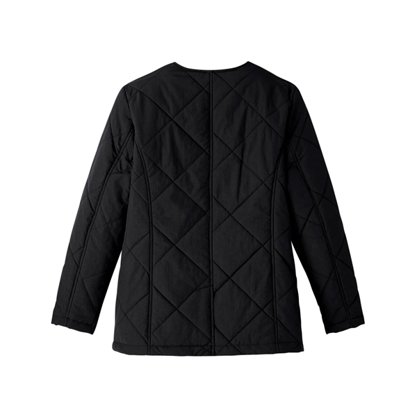 UltraClub Ladies' Dawson Quilted Hacking Jacket - UltraClub Ladies' Dawson Quilted Hacking Jacket - Image 14 of 17