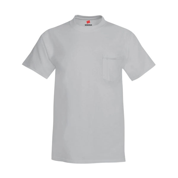 Hanes Adult Workwear Pocket T-Shirt - Hanes Adult Workwear Pocket T-Shirt - Image 24 of 52