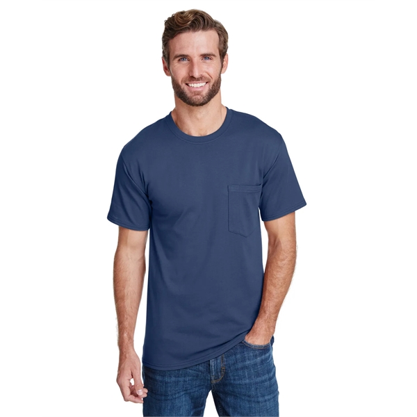 Hanes Adult Workwear Pocket T-Shirt - Hanes Adult Workwear Pocket T-Shirt - Image 31 of 52