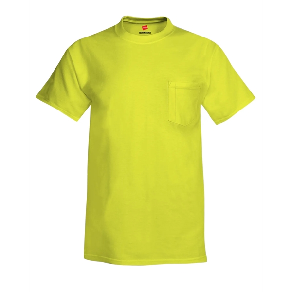 Hanes Adult Workwear Pocket T-Shirt - Hanes Adult Workwear Pocket T-Shirt - Image 39 of 52