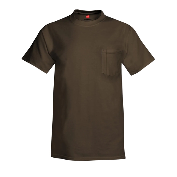 Hanes Adult Workwear Pocket T-Shirt - Hanes Adult Workwear Pocket T-Shirt - Image 51 of 52