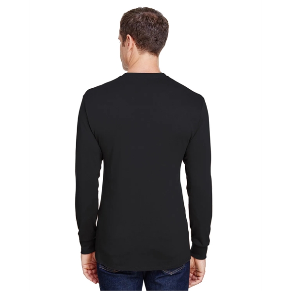 Hanes Adult Workwear Long-Sleeve Pocket T-Shirt - Hanes Adult Workwear Long-Sleeve Pocket T-Shirt - Image 22 of 36