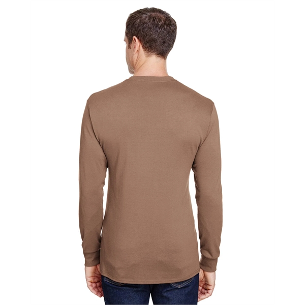 Hanes Adult Workwear Long-Sleeve Pocket T-Shirt - Hanes Adult Workwear Long-Sleeve Pocket T-Shirt - Image 35 of 36