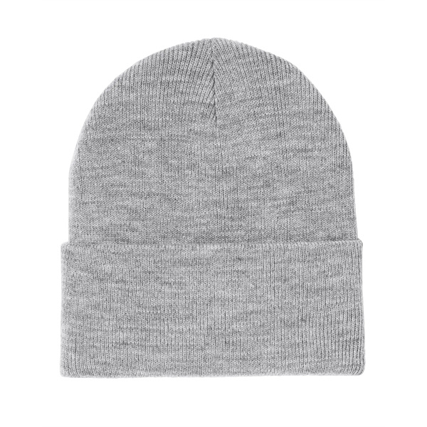 Unisex Acrylic Cuffed Beanie - Unisex Acrylic Cuffed Beanie - Image 9 of 12