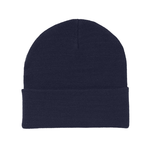 Unisex Acrylic Cuffed Beanie - Unisex Acrylic Cuffed Beanie - Image 10 of 12