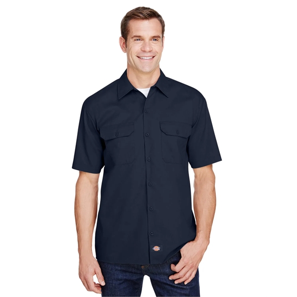 Dickies Men's FLEX Short-Sleeve Twill Work Shirt - Dickies Men's FLEX Short-Sleeve Twill Work Shirt - Image 21 of 23