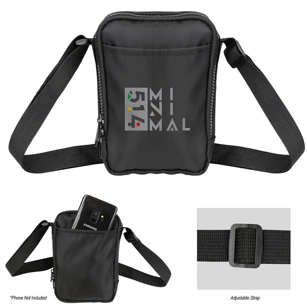 QUICK ACCESS RPET SLING BAG - QUICK ACCESS RPET SLING BAG - Image 0 of 3