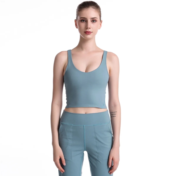 Womens' Gym Sports Bra - Womens' Gym Sports Bra - Image 4 of 4