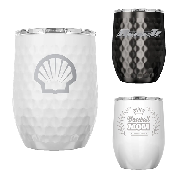 SIC 16oz Stainless Steel Stemless Wine Glass - SIC 16oz Stainless Steel Stemless Wine Glass - Image 0 of 6
