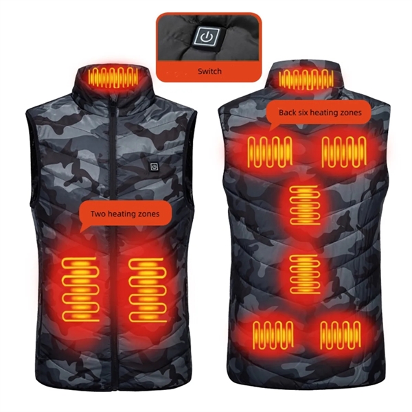 Heated Vest 9 Heating Zones - Heated Vest 9 Heating Zones - Image 1 of 4