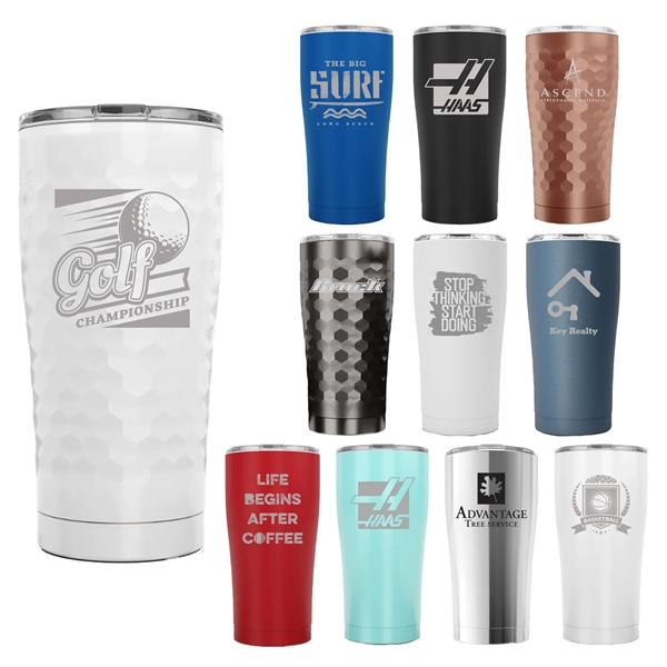 SIC 20 oz Stainless Steel Tumbler with Splashproof lid - SIC 20 oz Stainless Steel Tumbler with Splashproof lid - Image 0 of 22