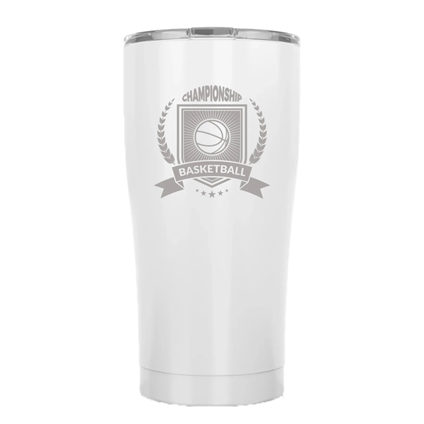 SIC 20 oz Stainless Steel Tumbler with Splashproof lid - SIC 20 oz Stainless Steel Tumbler with Splashproof lid - Image 19 of 22