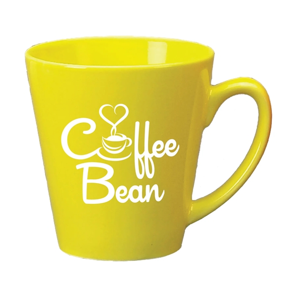 12 oz. Cafe Latte Mug - 12 oz. Cafe Latte Mug - Image 5 of 7