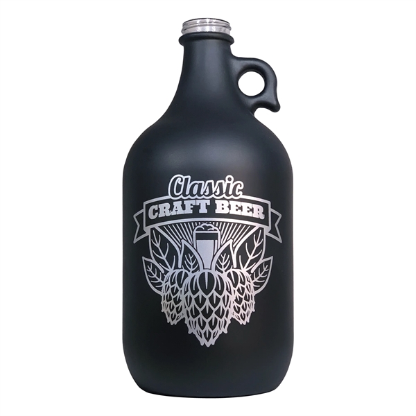 64 oz. Matte Black Growler - 64 oz. Matte Black Growler - Image 0 of 0