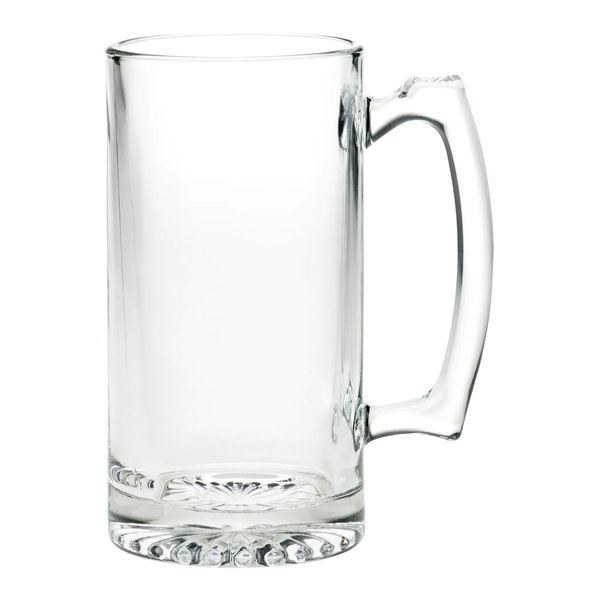 25 oz. Glass Mug with Trigger Handle - 25 oz. Glass Mug with Trigger Handle - Image 1 of 1